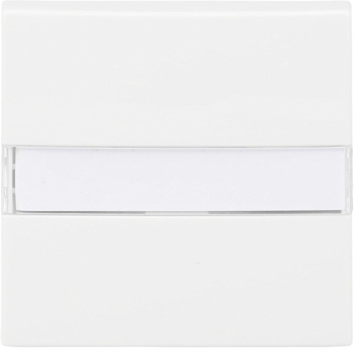 Abdeckung für Aus Wechsel Kreuzschalter Taster mit Beschriftungsfeld