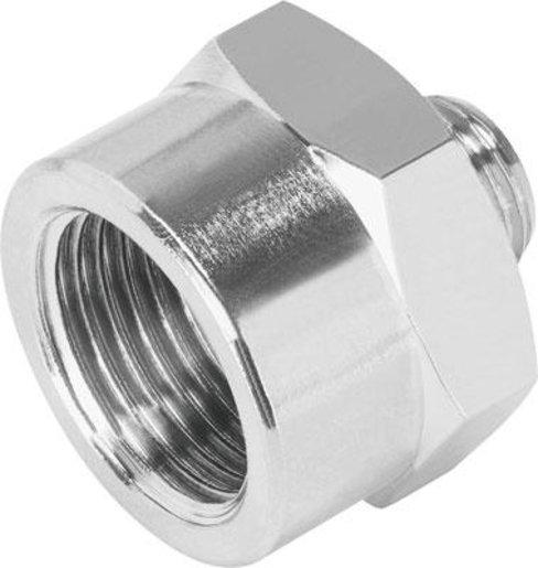 NPFC Reduziernippel Verschr. pneum. Anschluss: G1/4 - G1/8 Innen/Außen