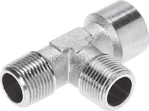 NPFC T - Verschraub. pneum. Anschluß: 2xR1/2 - G1/2 Außen/Außen/Innen