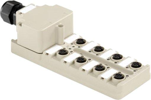 Sensor / Aktor - Passiv - Verteiler M12 Haubenversion