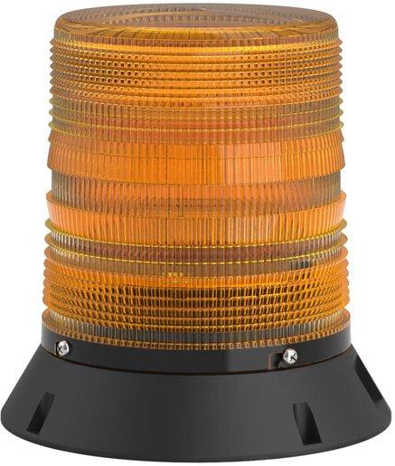 Rundum - Blitzleuchte 14 Joule Winkelmontage 24 V DC orange