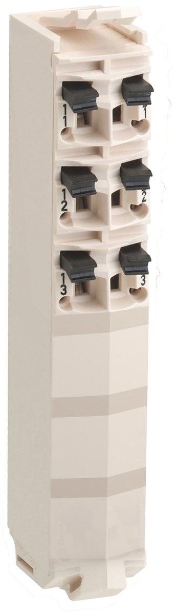 TM5 Klemmenleiste 6 Kontakte weiß (VE: 1 Stück)