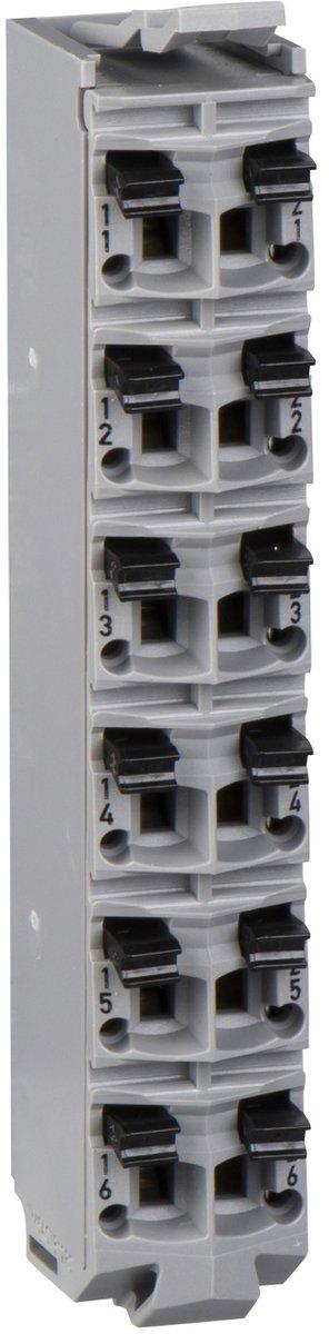 TM5 Klemmenleiste 12 Kontakte grau (VE: 1 Stück)