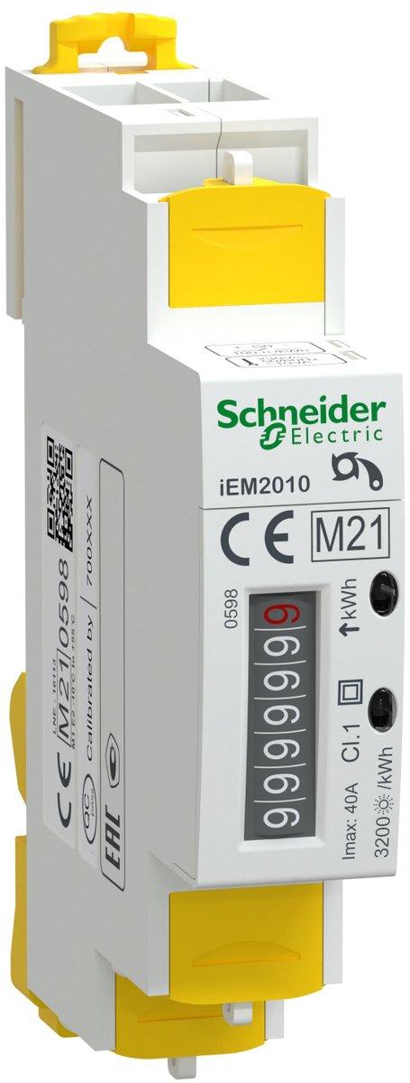 Energiezähler PowerLogic 1-phasig 40A S0-Impuls mech. Zählwerk iEM2010