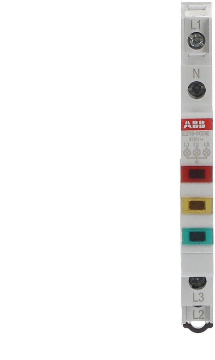 Leuchtmelder 3 LED E219-3CDE LED rot/gelb/grün 415/230 V AC