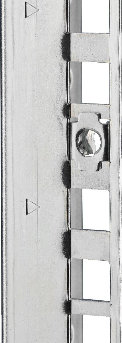 Einsteckverschraubung Lochgröße 9,5 x 9,5 mm 482,6 mm 19 Zoll