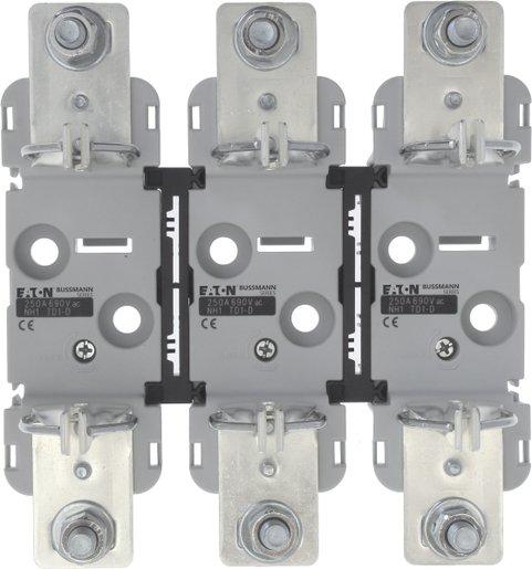 Sicherungsunterteil Niederspannung 250 A AC 690 V NH1 3-polig IEC