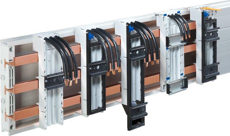 OM-Adapter 32A AWG10 3-polig BxH 45x272mm TS45C Tragrahmen (60 mm)