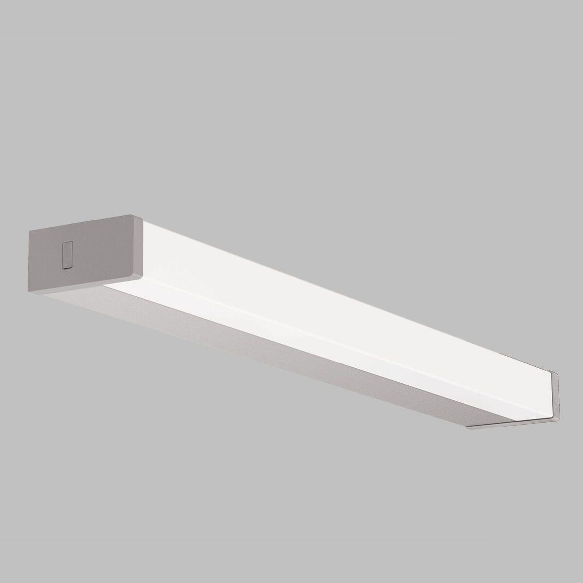 Spiegelleuchte 18 W 2000 lm Aluminium