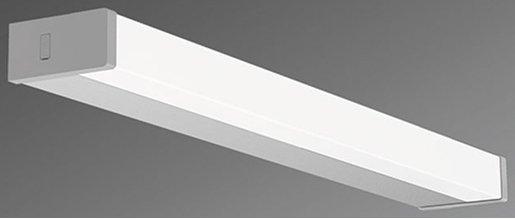 Spiegelleuchte 18 W 2000 lm Aluminium