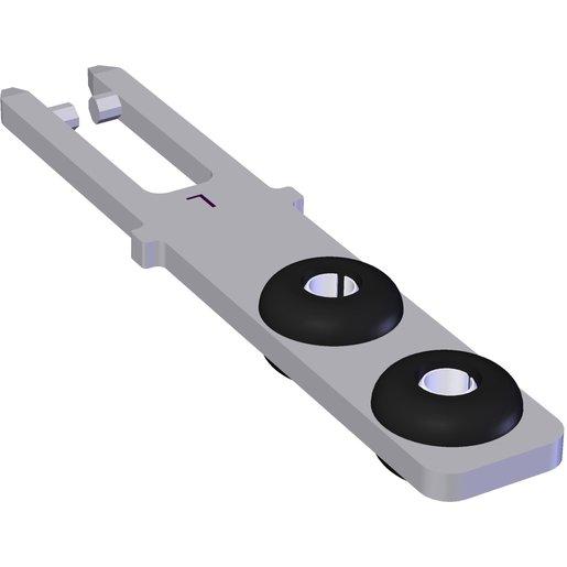 Betätiger für Sicherheitsschalter NP / GP / TP vergrößerter Nachlauf