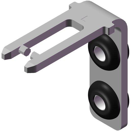 Betätiger abgewinkelt für Sicherheitsschalter NP / GP / TP