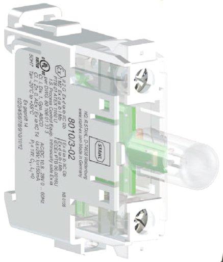 LED Leuchtmelder Ex de Typ: 8010/2-01