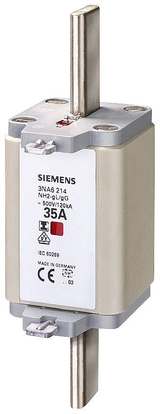NH-Sicherungseinsatz gG mit isolierten Grifflaschen 125A AC500V/DC440V