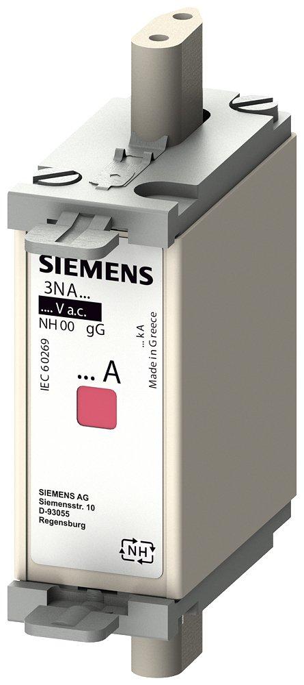 NH-Sicherungseinsatz gG mit isolierten Grifflaschen 50A AC500V/DC250V