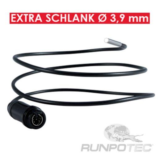 Kamera Kopf biegsam 1 m / Ø 3,9 mm für RUNPOCAM