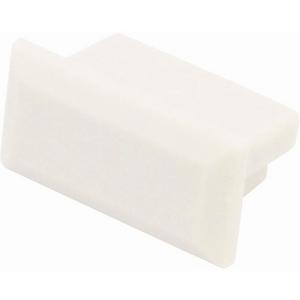Milano Endkappe grau ohne Kabelauslass / Milano