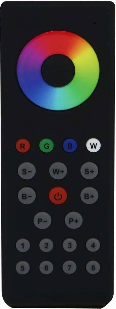 Fernbedienung 8 Kanal RGBW RF SR-2819T8