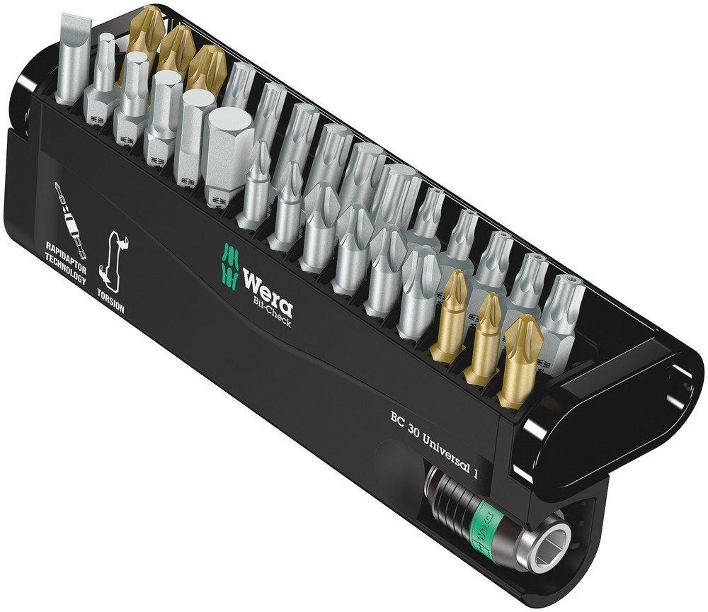 29 Bits im Bit-Check mit Rapidaptor Halter Satz 30-teilig