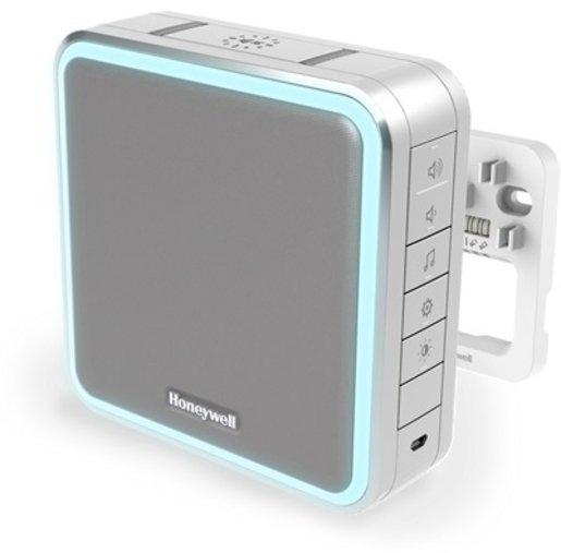 Funk-Gong 200m mit Repeater 8 Töne 90dB LED silbergrau