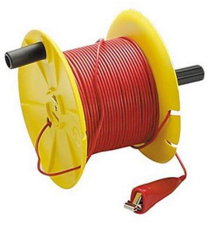 Trommel mit 100 m Messleitung - rot (H)