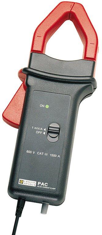 Stromzange mit 39mm Umschließungsfaktor für AC und DC Anwendung