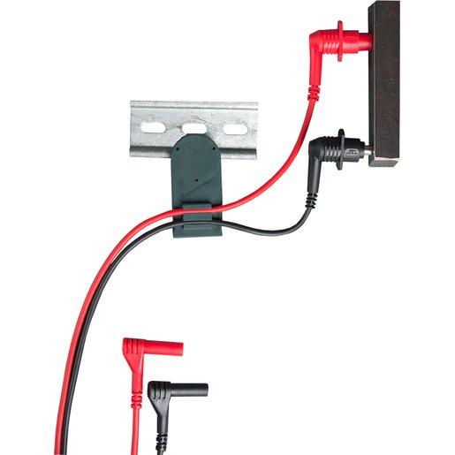 Magnetische Messkontakte - Set mit Magnethalter 5,5mm 1000V CAT III 4A
