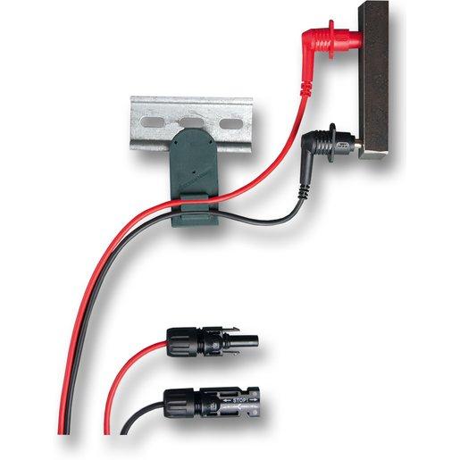 Magnetische Messkontakte mit Berührungsschutz – Set mit Magnethalter