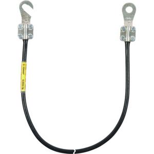 Erdungsleitung 16 mm² / L 5,0 m schw. m.je 1 Kabelschuh