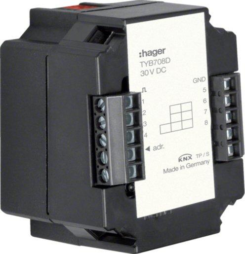 Universal-Schnittstelle 8-fach KNX UP