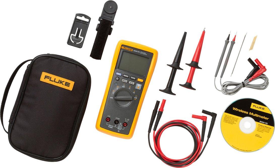 Combo Kit FLK 3000 FC Wireless Multimeter inkl. hochwertigem Zubehör