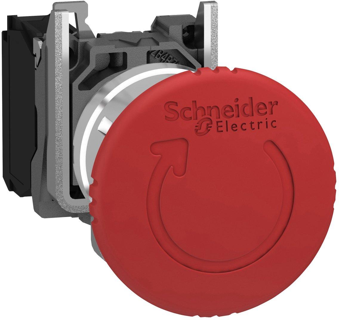 Not-Halt/Not-Aus-Taster rot Ø 40 mm Drehentriegelung Ø 22 mm 1Ö