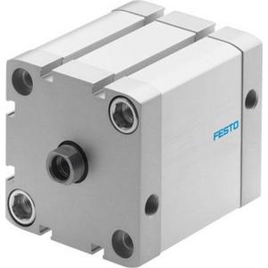 ADN Kompaktzyl. Kolben-dm 63 mm / Hub 10 mm / PPS - Dämpfung