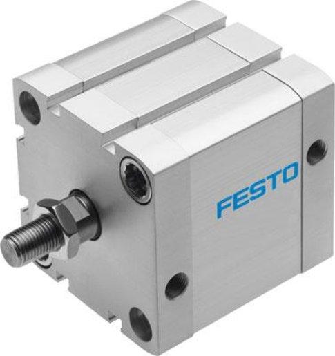 ADN Kompaktzyl. Kolben-dm 80 mm / Hub 20 mm / PPS - Dämpfung