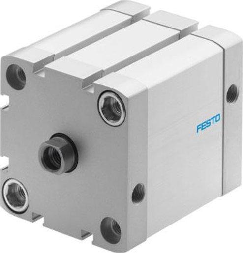 ADN Kompaktzyl. Kolben-dm 80 mm / Hub 60 mm / PPS - Dämpfung