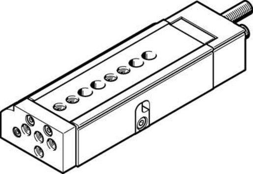 Mini-Schlitten Kugel-Käfig-Führung Baugr. 10 mm / Hub 50 mm Y3-Dämpf.