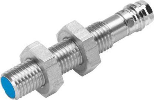 Näherungsschalter induktiv M8 x 1 bündig PNP / Schließer M8 Stecker