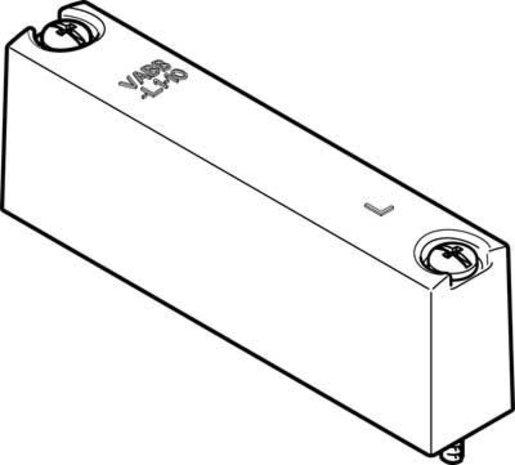 Abdeckplatte Rastermaß = 10,5 mm / Betriebsdruck = -0,9 bis 10 bar