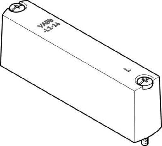 Abdeckplatte Rastermaß = 16 mm / Betriebsdruck = -0,9 bis 10 bar