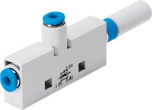 Vakuumsaugdüse T-Form / Steckanschl. Baubr. 14 mm / Lavaldüse 0,95 mm