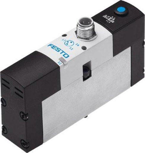 Magnetventil 5/2 Wege monostabil Flansch Ventilart B-M52 24V DC