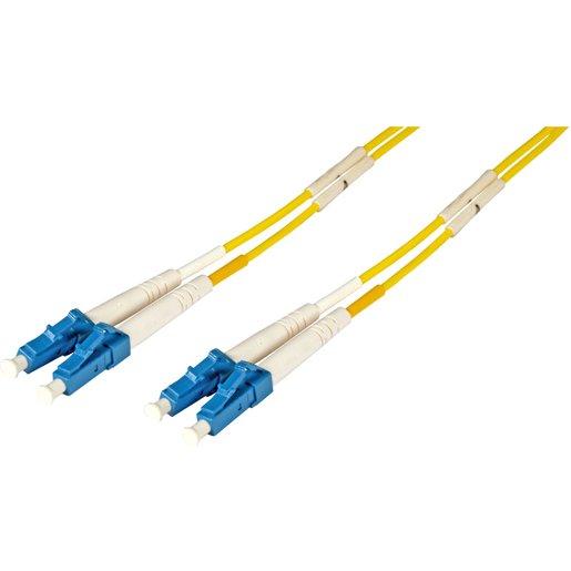 LWL Patchkabel Duplex Jumper LC / LC 9 / 125µ 1.5 m OS2 LSZH gelb