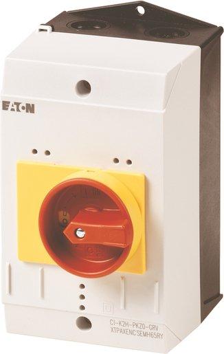 Isolierstoffgehäuse rot-gelber Griff CI-K2-PKZ0-GR