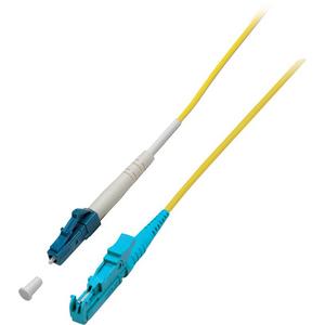 LWL Patchkabel Simplex Jumper E2000 / LC 9 / 125µ 2m OS2 LSZH gelb