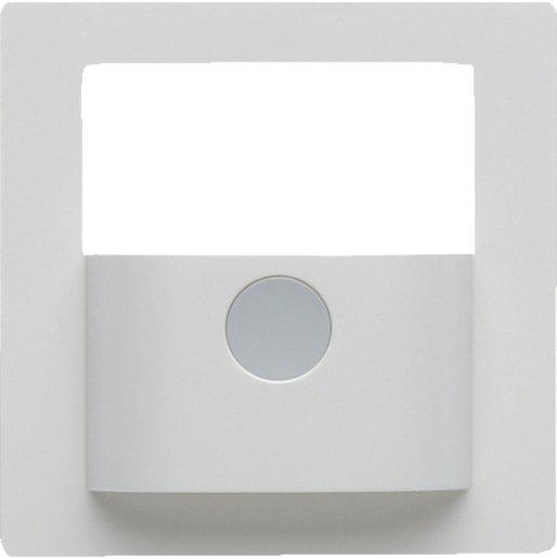 Abdeckung KNX PIR Q.x polarweiß samt