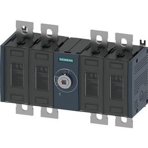 Lasttrennschalter 250A Baugr. 3 / 4-polig Frontantrieb mittig