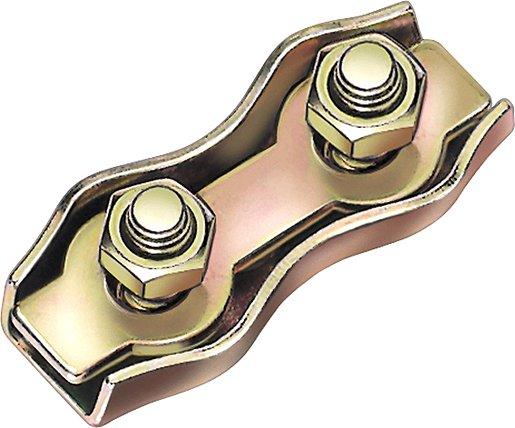 Seilklemme duplex 4mm Verpackung im Set (4 Stück)