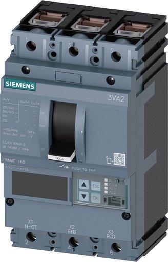 Leistungsschalter 3VA2 IEC 160 Frame 3p In= 63 A Icu= 110 kA - Anlagenschutz