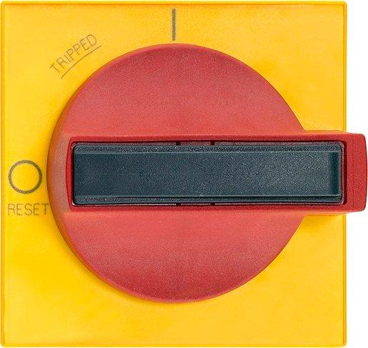 Knebel rot Blende gelb Ersatzt. für 8UC7222-8BD26 Bgr.2