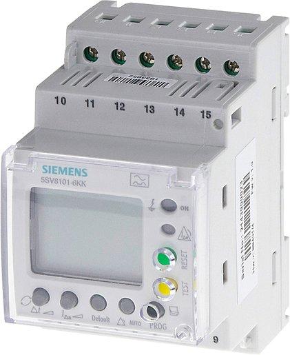 Modulares Differenzstrom-Schutzgerät LCD 230V AC IDN 0,03A-3A